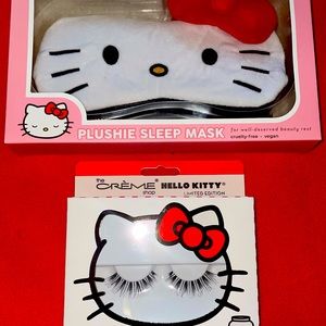 Hello kitty eyelash & lashes bundle